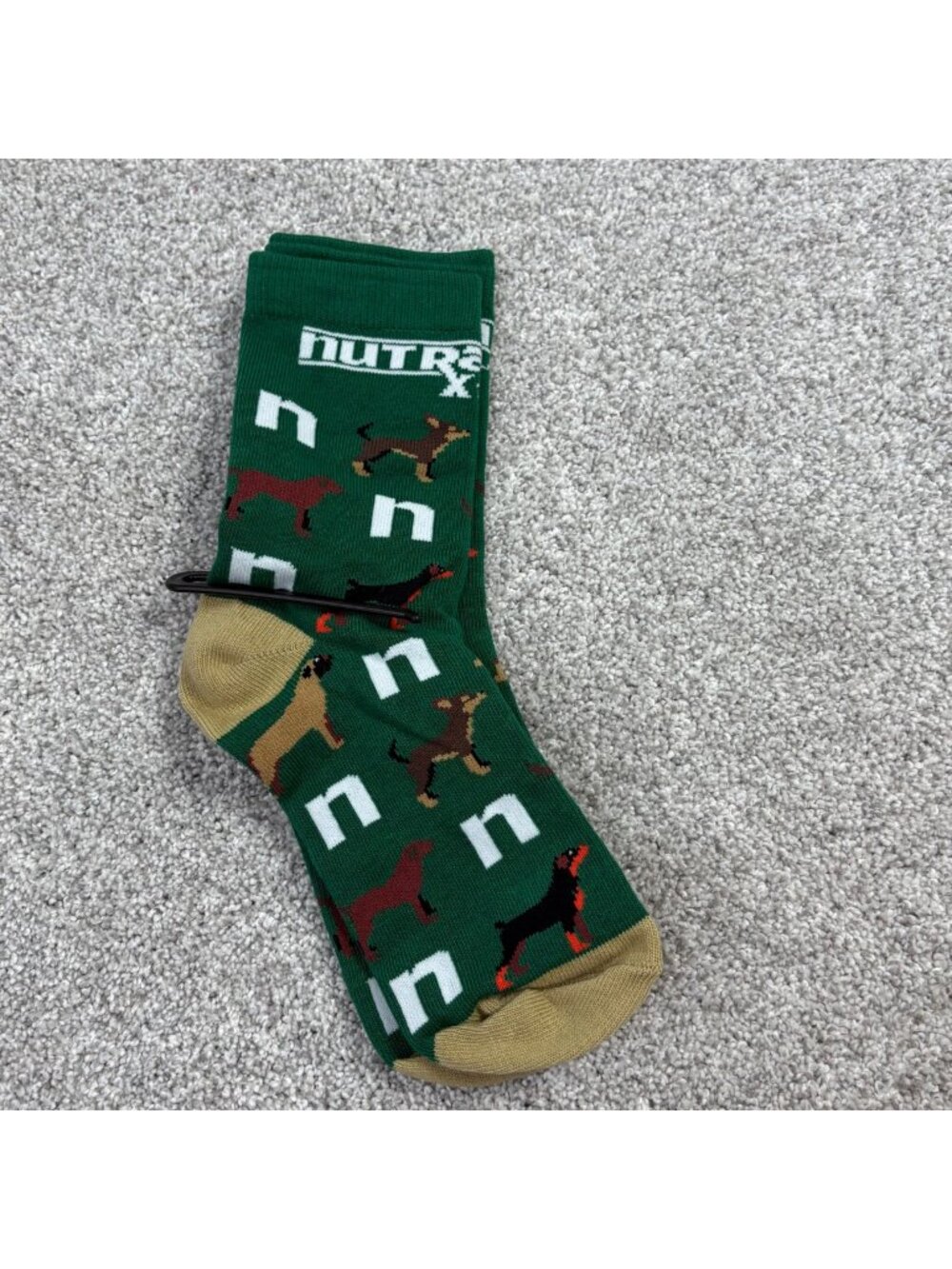 Nutramax Laboratories Socks Womens 7-10 New Dog Pattern Boxer Rottweiler